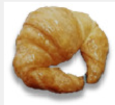 MINI CROISSANT CHOCO 25G.